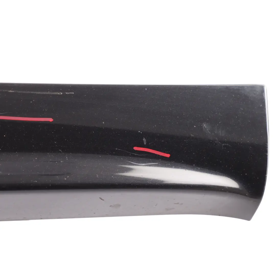 VW Sharan 7N Door Moulding Strip Front Right O/S Sill Cover Deep Black - C9X - SKU 7N0854940H-DBL - Part number 7N0854940H