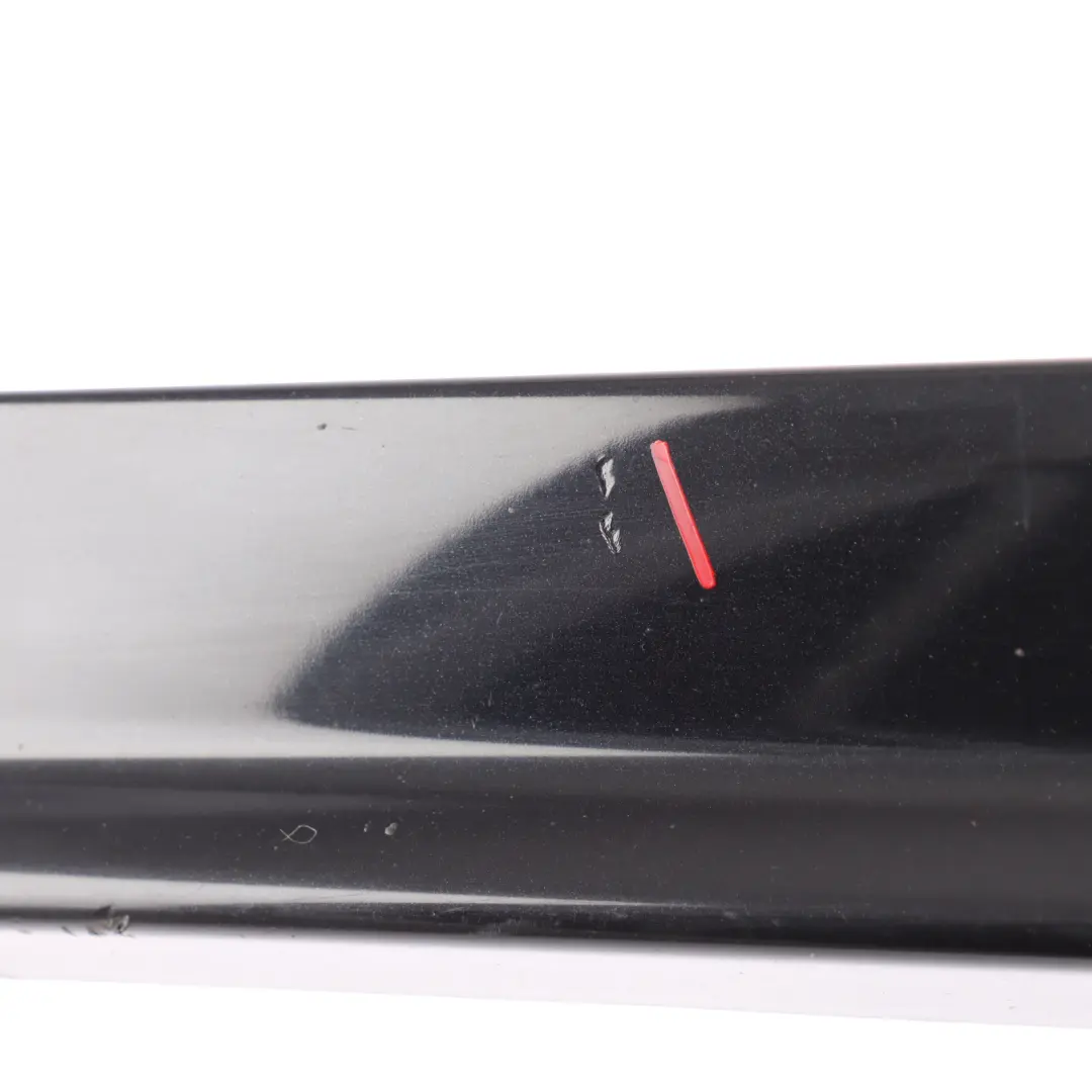 VW Sharan 7N Door Moulding Strip Front Right O/S Sill Cover Deep Black - C9X - SKU 7N0854940H-DBL - Part number 7N0854940H