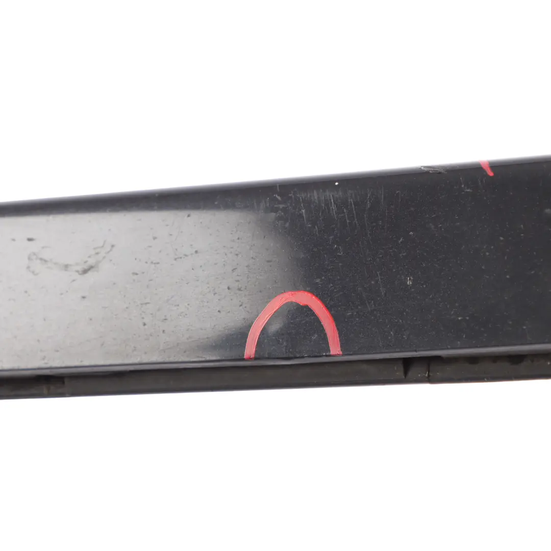 VW Sharan 7N Door Moulding Strip Front Right O/S Sill Cover Deep Black - C9X - SKU 7N0854940H-DBL - Part number 7N0854940H