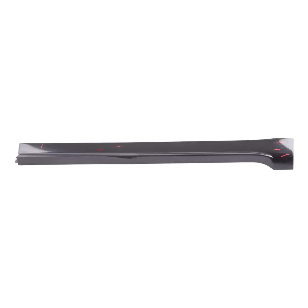 VW Sharan 7N Door Moulding Strip Rear Left N/S Sill Cover Deep Black - C9X - SKU 7N0854949H-DBL - Part number 7N0854949H