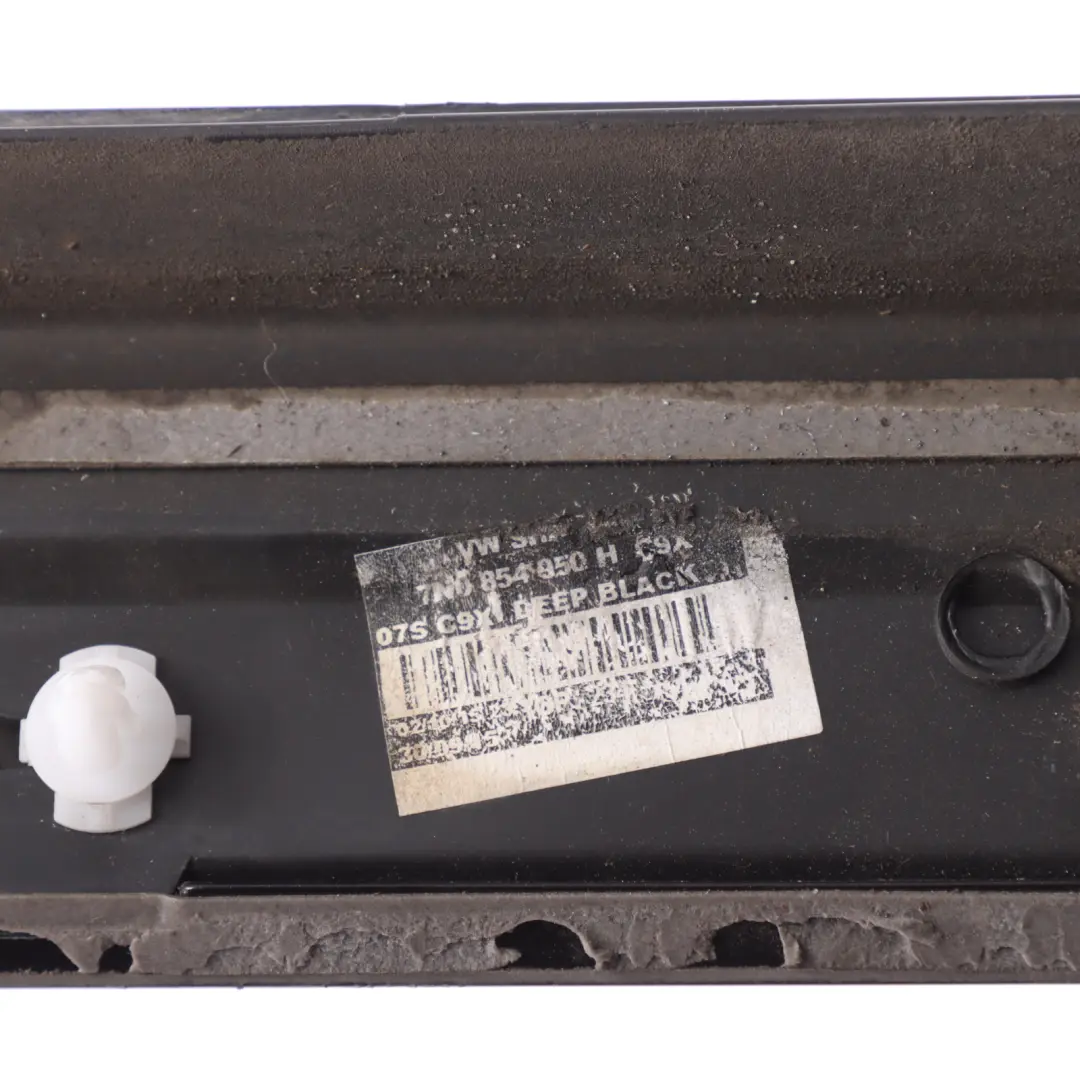 VW Sharan 7N Door Moulding Strip Rear Right O/S Sill Cover Deep Black - C9X - SKU 7N0854950H-DBL - Part number 7N0854950H
