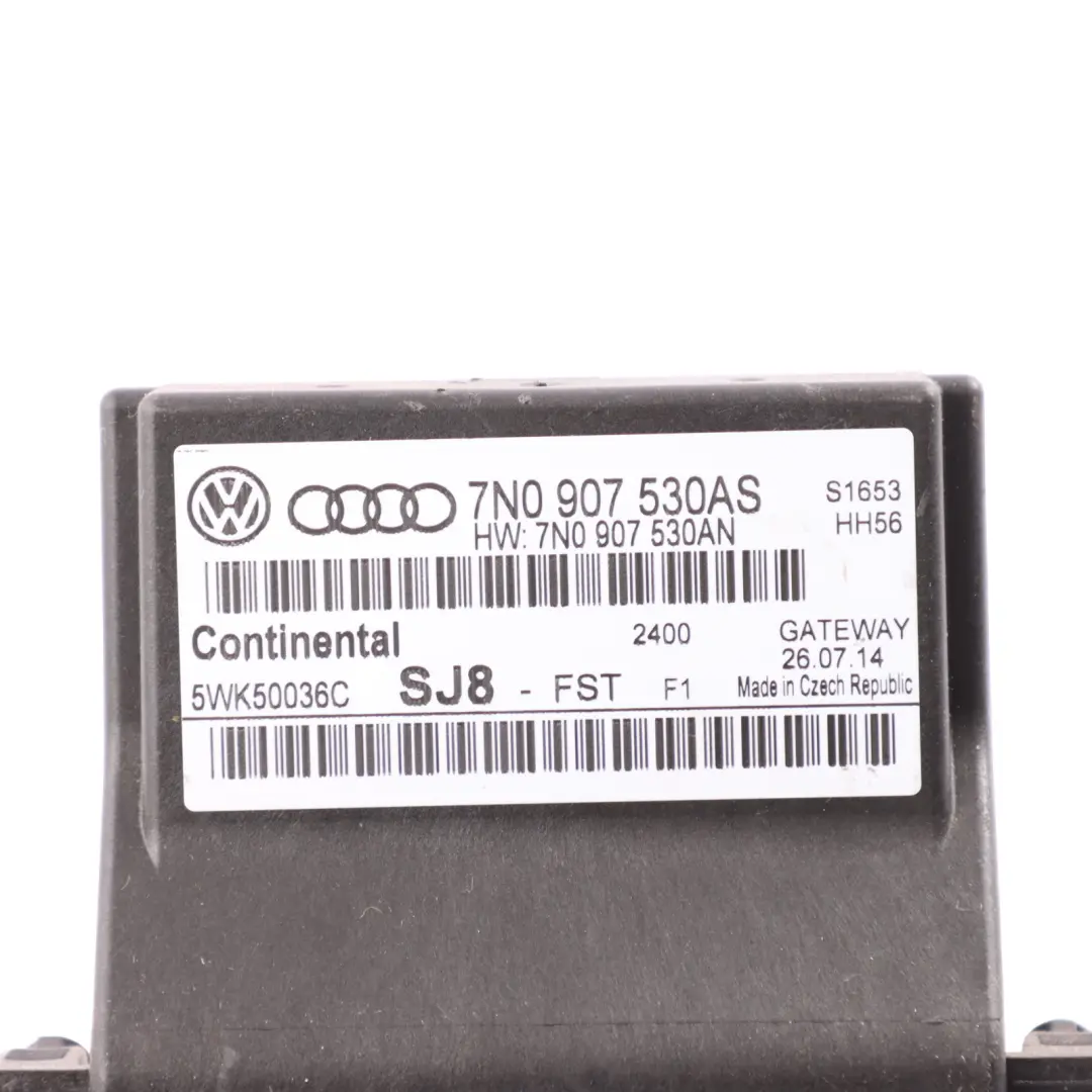 Gateway Control Module Unit ECU to VW Volkswagen Passat B7 with Part number 7N0907530AS VW Volkswagen Passat B7 Gateway Control Module Unit ECU - SKU 7N0907530AS - Part number 7N0907530AS