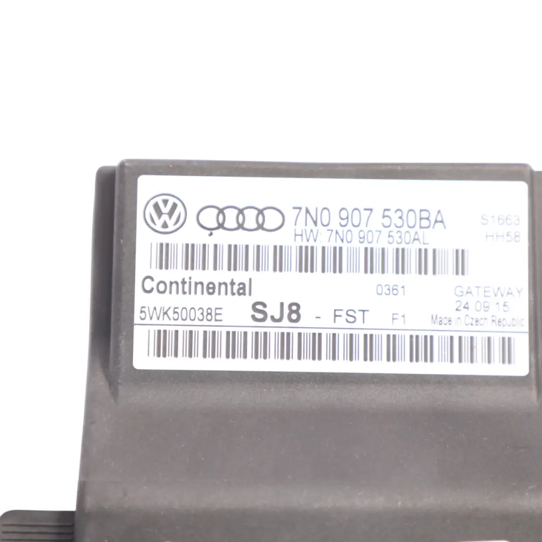 Gateway Control Module Unit ECU to Skoda Yeti 5L with Part number 7N0907530BA Skoda Yeti 5L Gateway Control Module Unit ECU - SKU 7N0907530BA - Part number 7N0907530BA