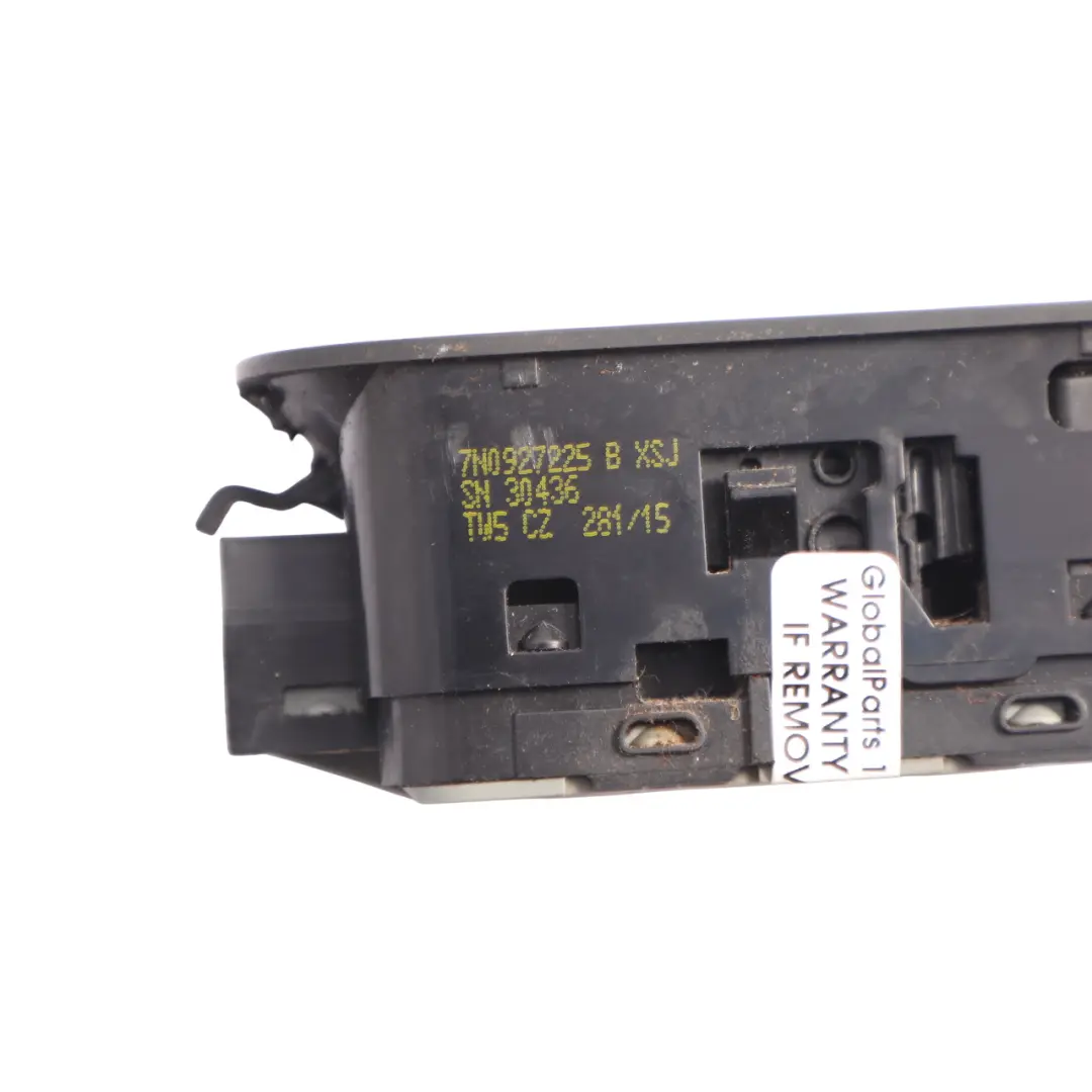 VW Volkswagen Sharan 7N Parking Brake Autohold Adjuster Switch Button - SKU 7N0927225B - Part number 7N0927225B