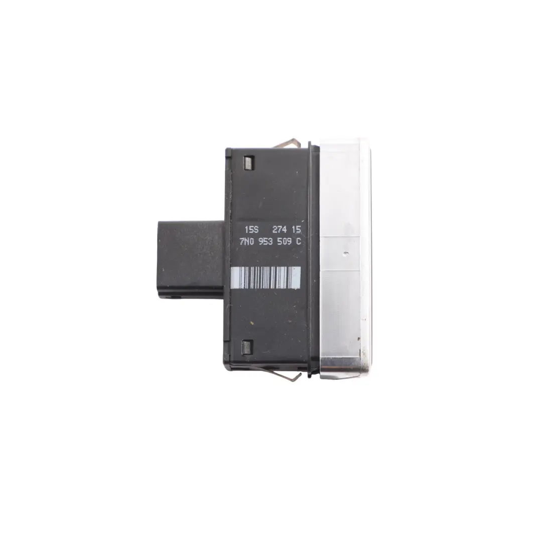 Volkswagen Sharan 7N Dashboard Hazard Warning Light Switch Button - SKU 7N0953509C - Part number 7N0953509C