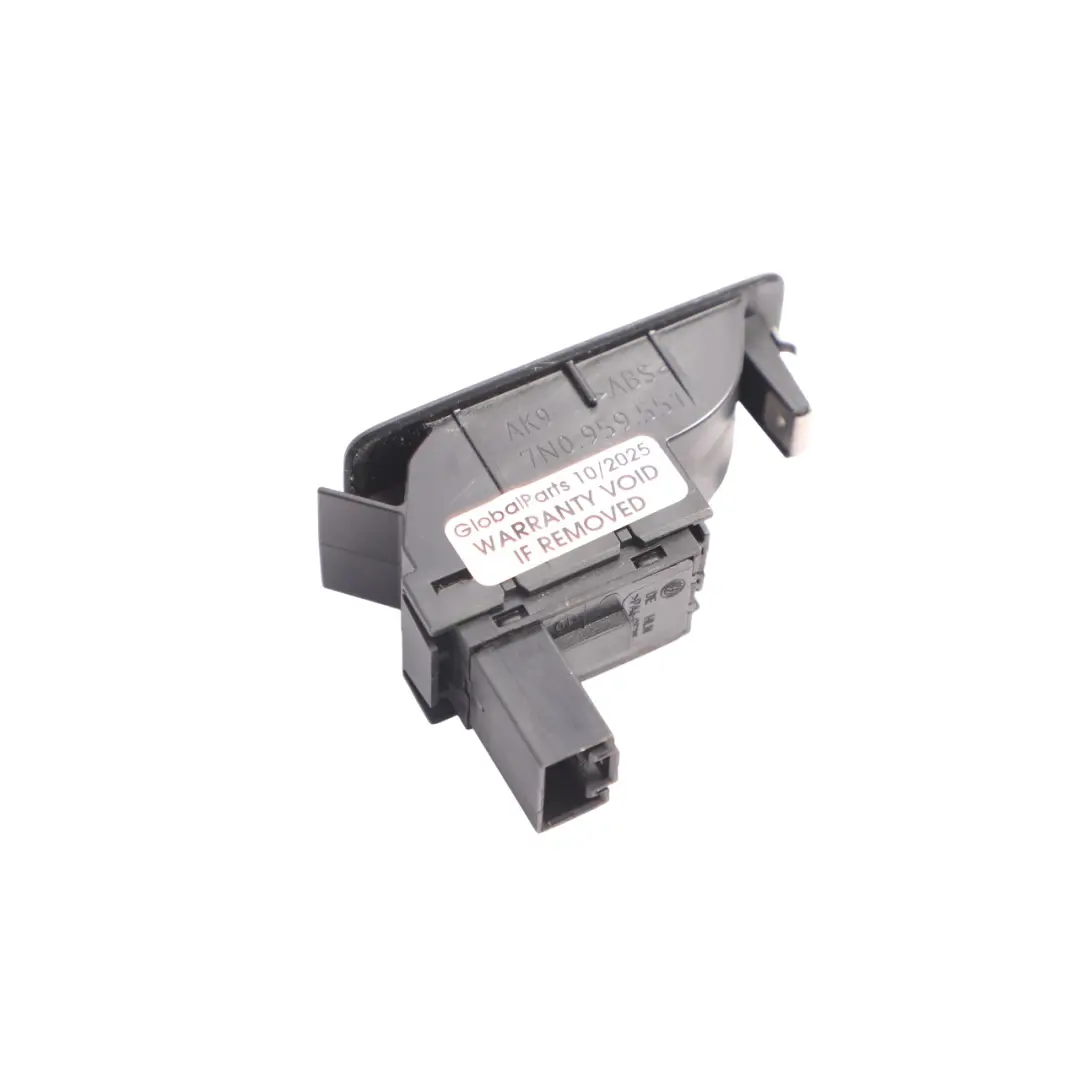 VW Volkswagen Sharan 7N Interruptor Ventana Eléctrica Botón Control - SKU 7N0959551 - Número de pieza 7N0959551