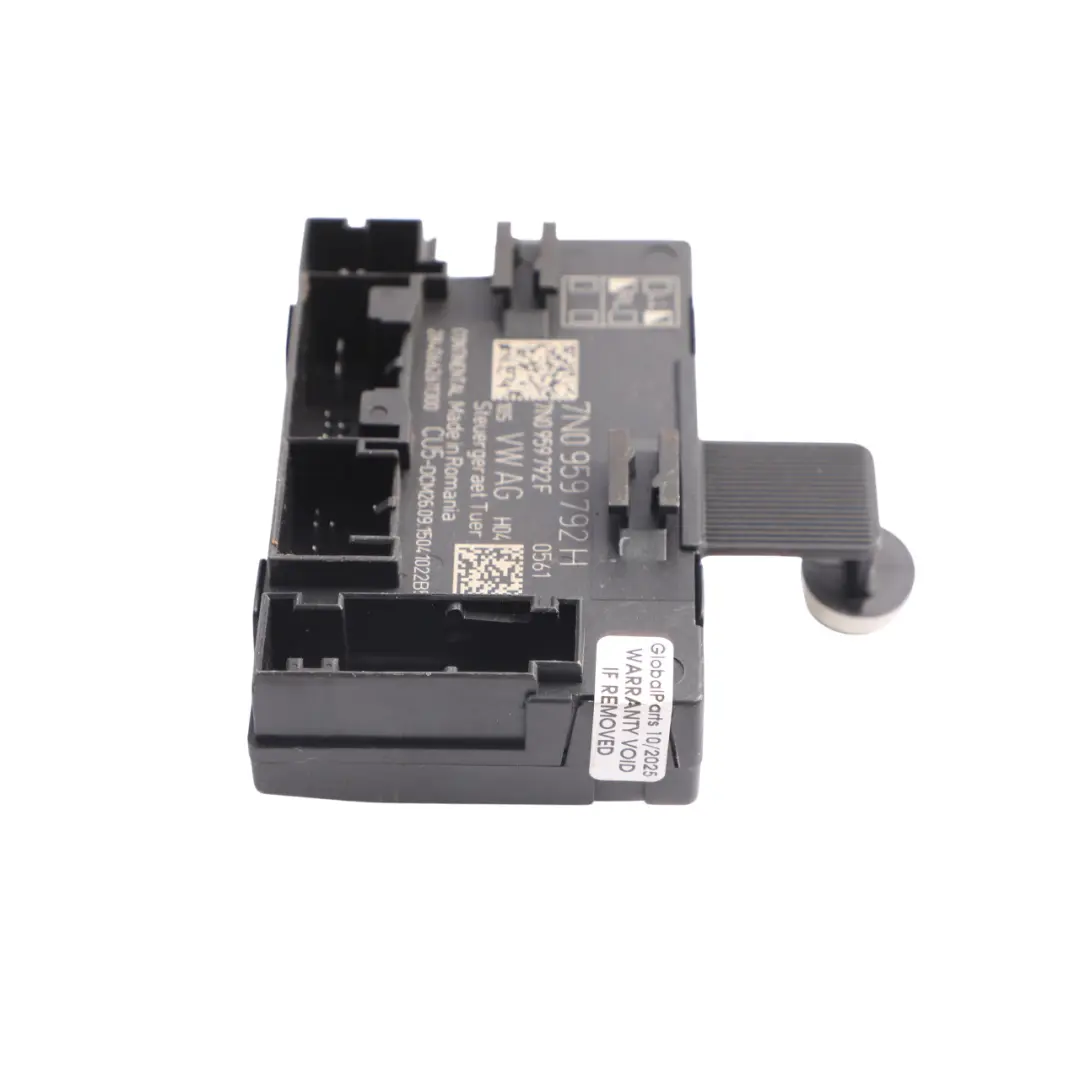 VW Volkswagen Sharan 7N Passenger's Side Door ECU Module Control Unit - SKU 7N0959792H - Part number 7N0959792H