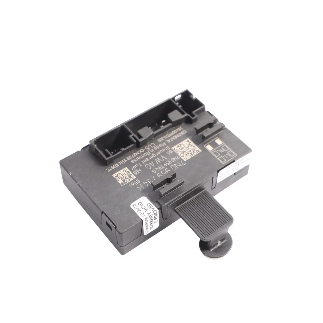 7N Rear Door Module Control Unit Left N/S Passenger Side to VW Sharan with Part number 7N0959794K VW Sharan 7N Rear Door Module Control Unit Left N/S Passenger Side - SKU 7N0959794K - Part number 7N0959794K