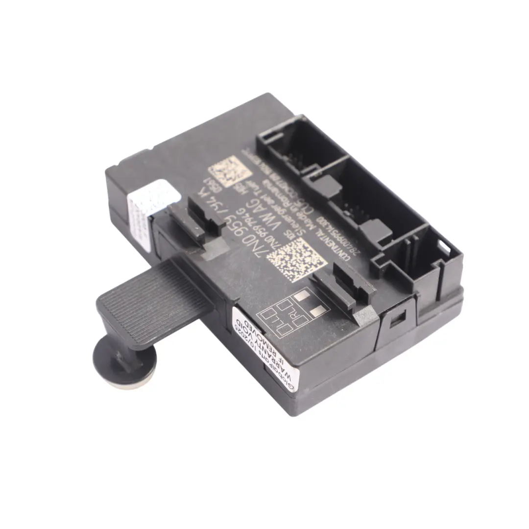 7N Unidad Control Módulo Puerta Trasera Izquierda Lado para VW Sharan con número de pieza 7N0959794K VW Sharan 7N Unidad Control Módulo Puerta Trasera Izquierda Lado - SKU 7N0959794K - Número de pieza 7N0959794K