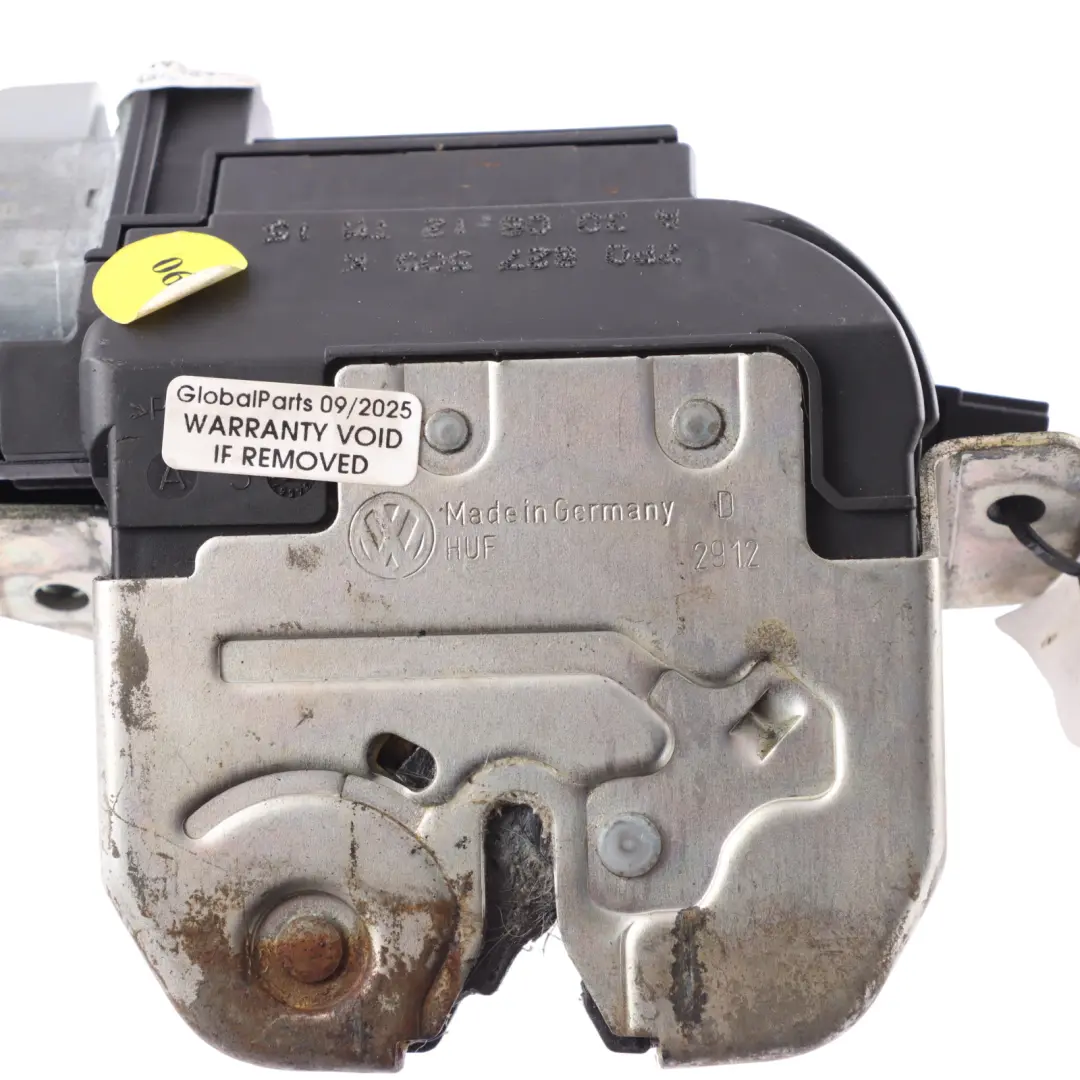 Porsche Cayenne 92A Rear Boot Trunk Lid Tailgate Lock Latch Mechanism - SKU 7P0827505K - Part number 7P0827505K