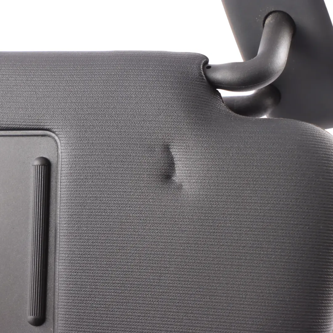 Sun Visor Double Black Front Right O/S to Porsche Cayenne 92A with Part number 7P0857552D Porsche Cayenne 92A Sun Visor Double Black Front Right O/S - SKU 95873155200 - Part number 7P0857552D