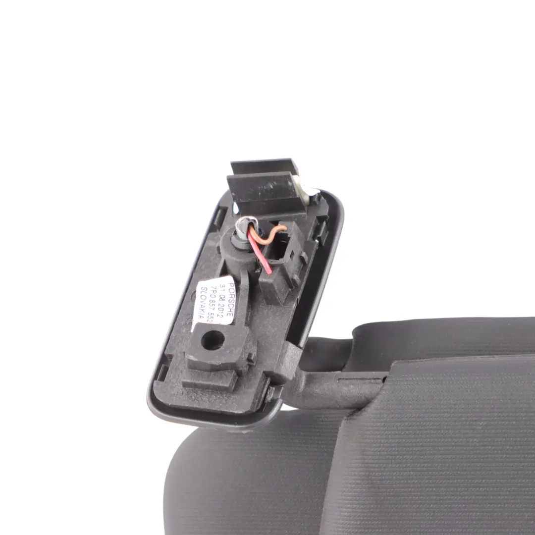 Porsche Cayenne 92A Parasol Doble Negro Delantero Derecho - SKU 95873155200 - Número de pieza 7P0857552D