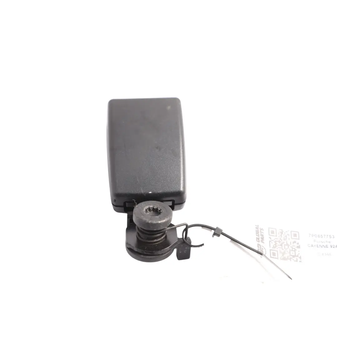 Porsche Cayenne 92A Rear Seat Belt Buckle Latch Lower Left N/S - SKU 95880375300 - Part number 7P0857753