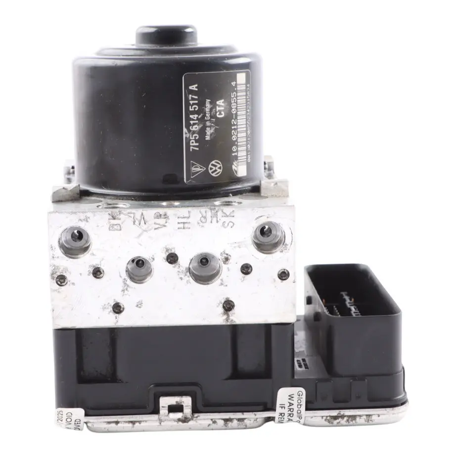 ABS Hydraulic Unit Brake Pump 7P0907379L 7P5614517A to Porsche Cayenne 92A with Part number 95835595503 Porsche Cayenne 92A ABS Hydraulic Unit Brake Pump 7P0907379L 7P5614517A - SKU 95835595503 - Part number 95835595503