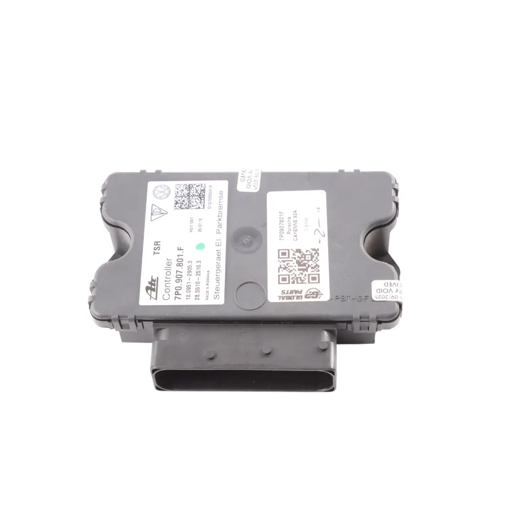 Porsche Cayenne 92A Handbrake Electric Parking Brake Control Module - SKU 7P0907801F - Part number 7P0907801F