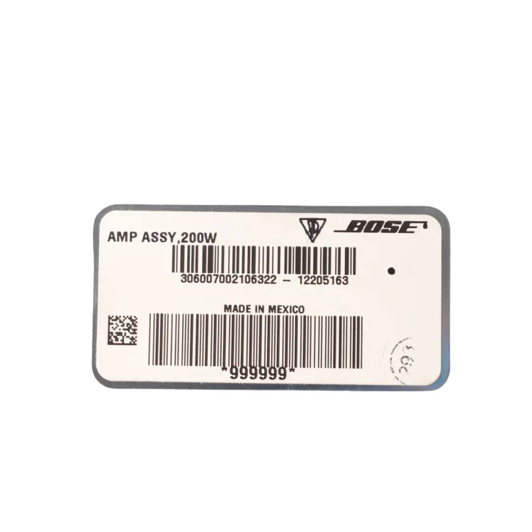 Amplificateur Audio Bose AMP 7P5035481D pour Porsche Cayenne 92A à propos du numéro de pièce 7P5035481D-2 Porsche Cayenne 92A Amplificateur Audio Bose AMP 7P5035481D - SKU 7P5035481D-2 - Numéro de pièce 7P5035481D-2