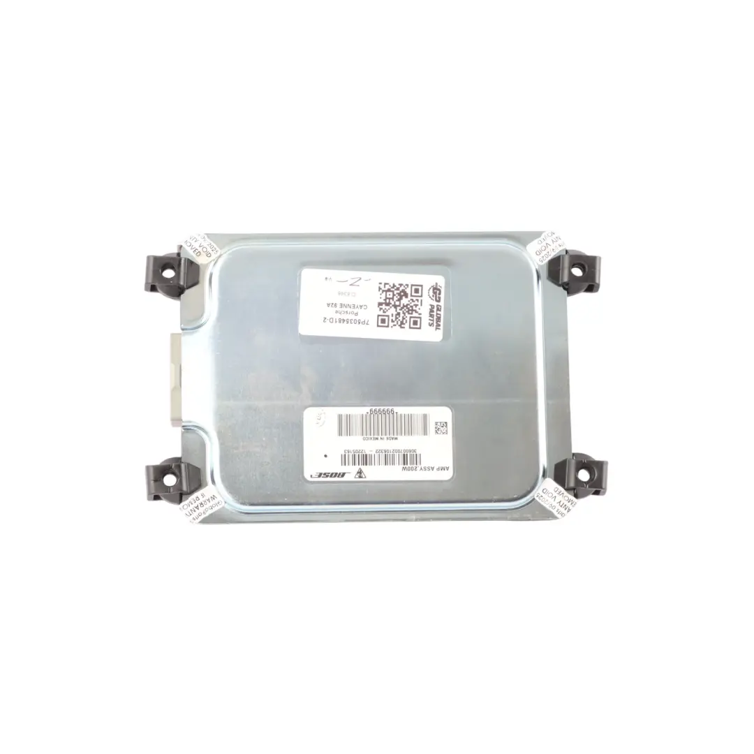 Wzmacniacz Audio Bose 7P5035481D do Porsche Cayenne 92A o numerze 7P5035481D-2 Porsche Cayenne 92A Wzmacniacz Audio Bose 7P5035481D - SKU 7P5035481D-2 - Numer Części 7P5035481D-2