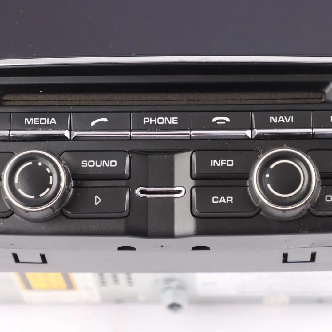 Porsche Cayenne 92A Radio Head Unit Sat Nav Control Panel Unit 7P5035884S - SKU 958642970AX - Part number 958642970AX
