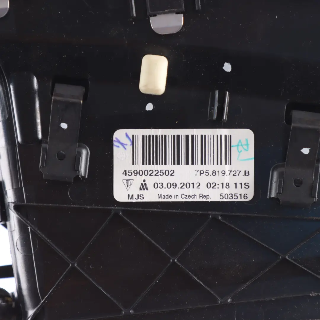 Dashboard Centre Air Vent Grille Trim Left N/S to Porsche Cayenne 92A with Part number 7P5819727B Porsche Cayenne 92A Dashboard Centre Air Vent Grille Trim Left N/S - SKU 7P5819727B - Part number 7P5819727B