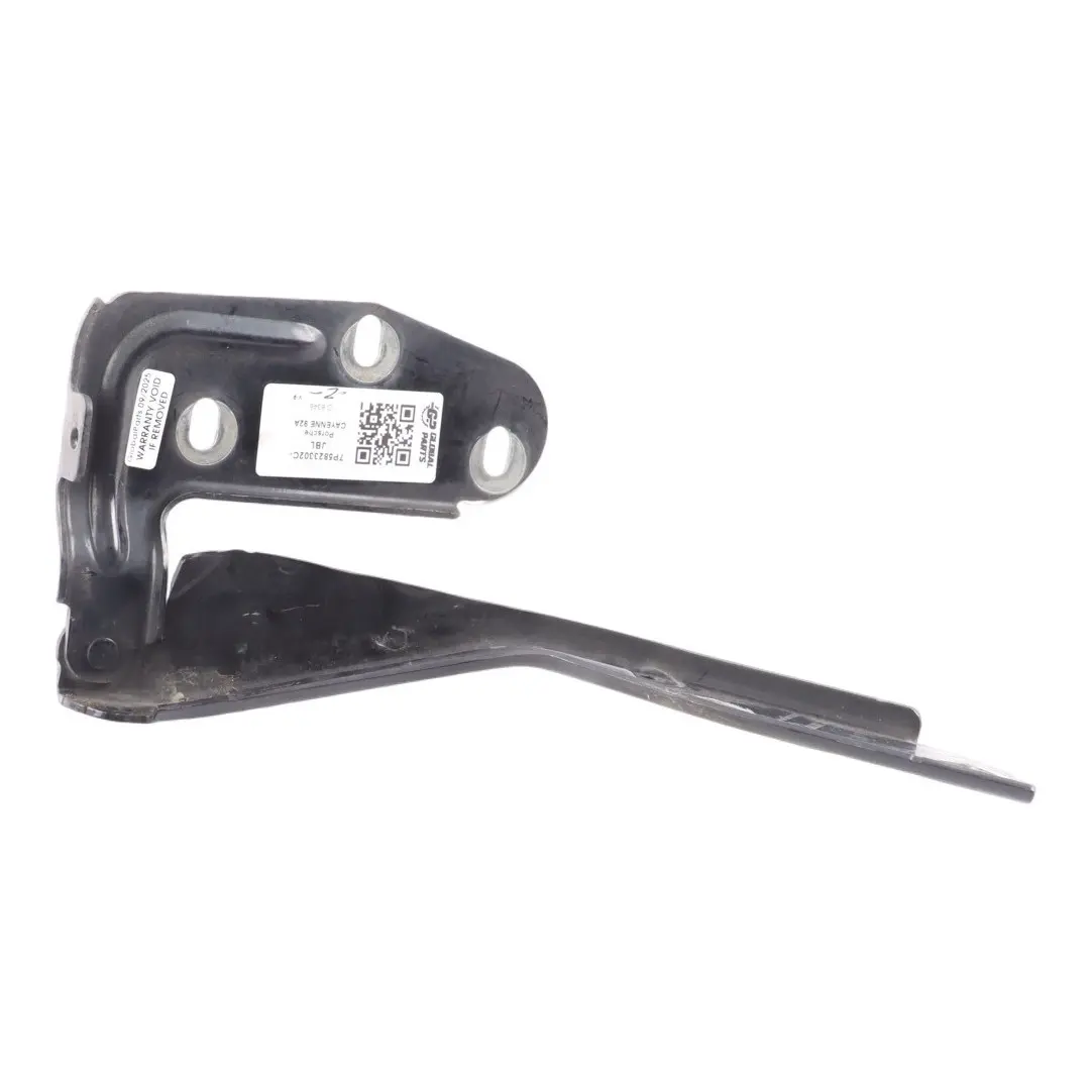 Porsche Cayenne 92A Engine Hood Hinge Bonnet Right O/S Jet Black Metallic - C9X