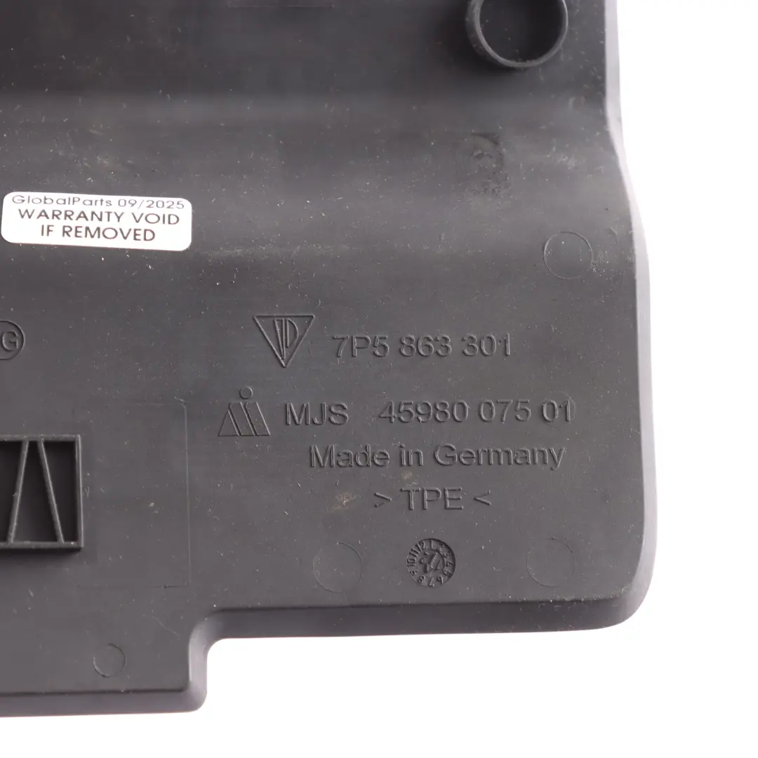 Consola Central Compartimento Inserto Goma para Porsche Cayenne 92A con número de pieza 7P5863301 Porsche Cayenne 92A Consola Central Compartimento Inserto Goma - SKU 7P5863301 - Número de pieza 7P5863301