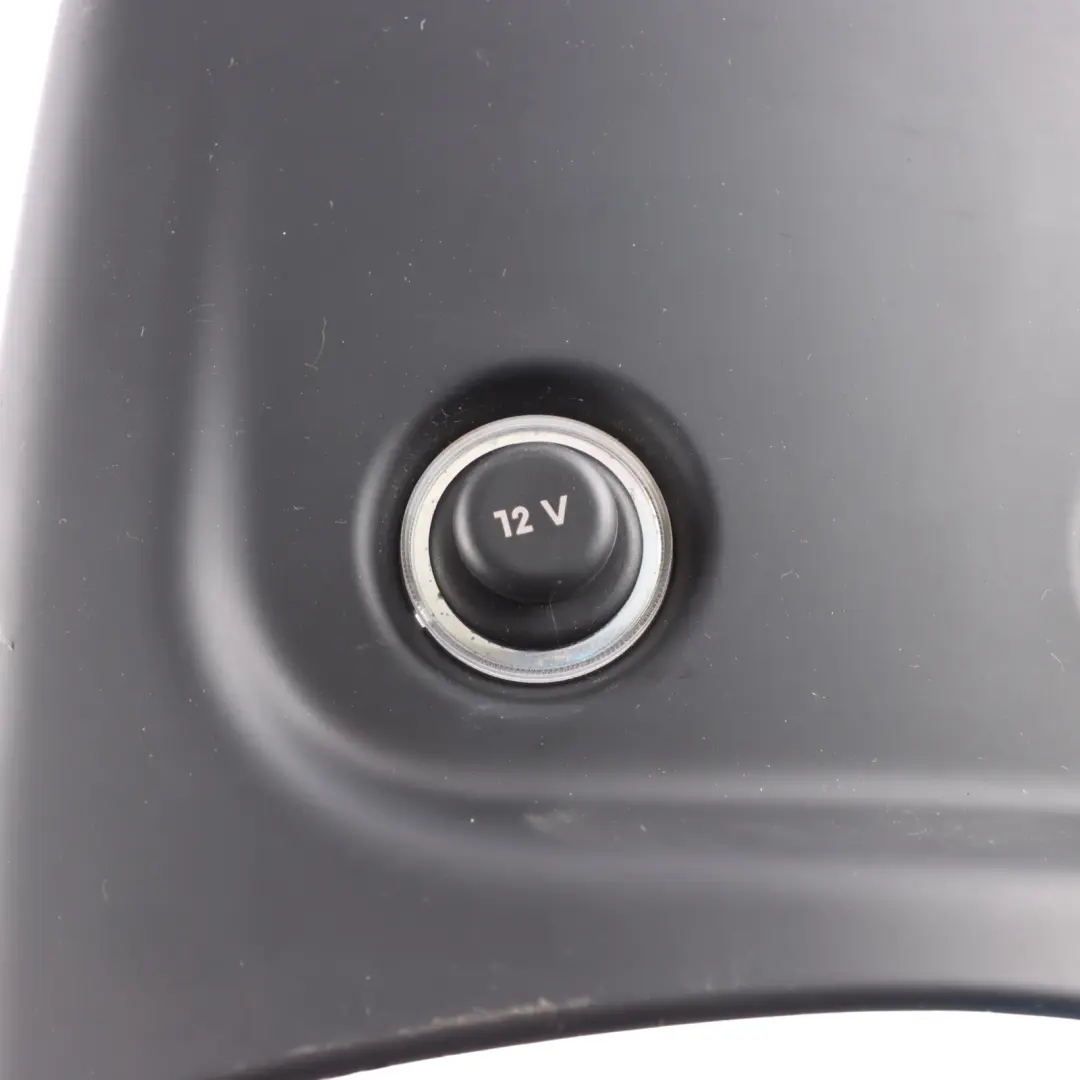 Porsche Cayenne 92A Rear Centre Console Panel Double 12V Socket Trim - SKU 7P5863440 - Part number 7P5863440