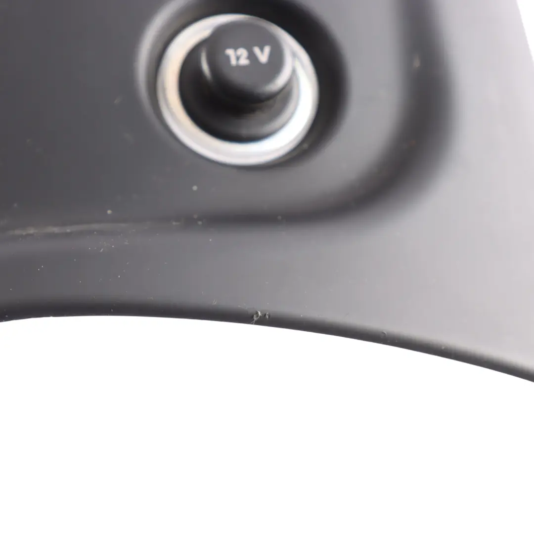 Centre Console Panel Double 12V Socket Trim to Porsche Cayenne 92A Rear with Part number 7P5863440 Porsche Cayenne 92A Rear Centre Console Panel Double 12V Socket Trim - SKU 7P5863440 - Part number 7P5863440