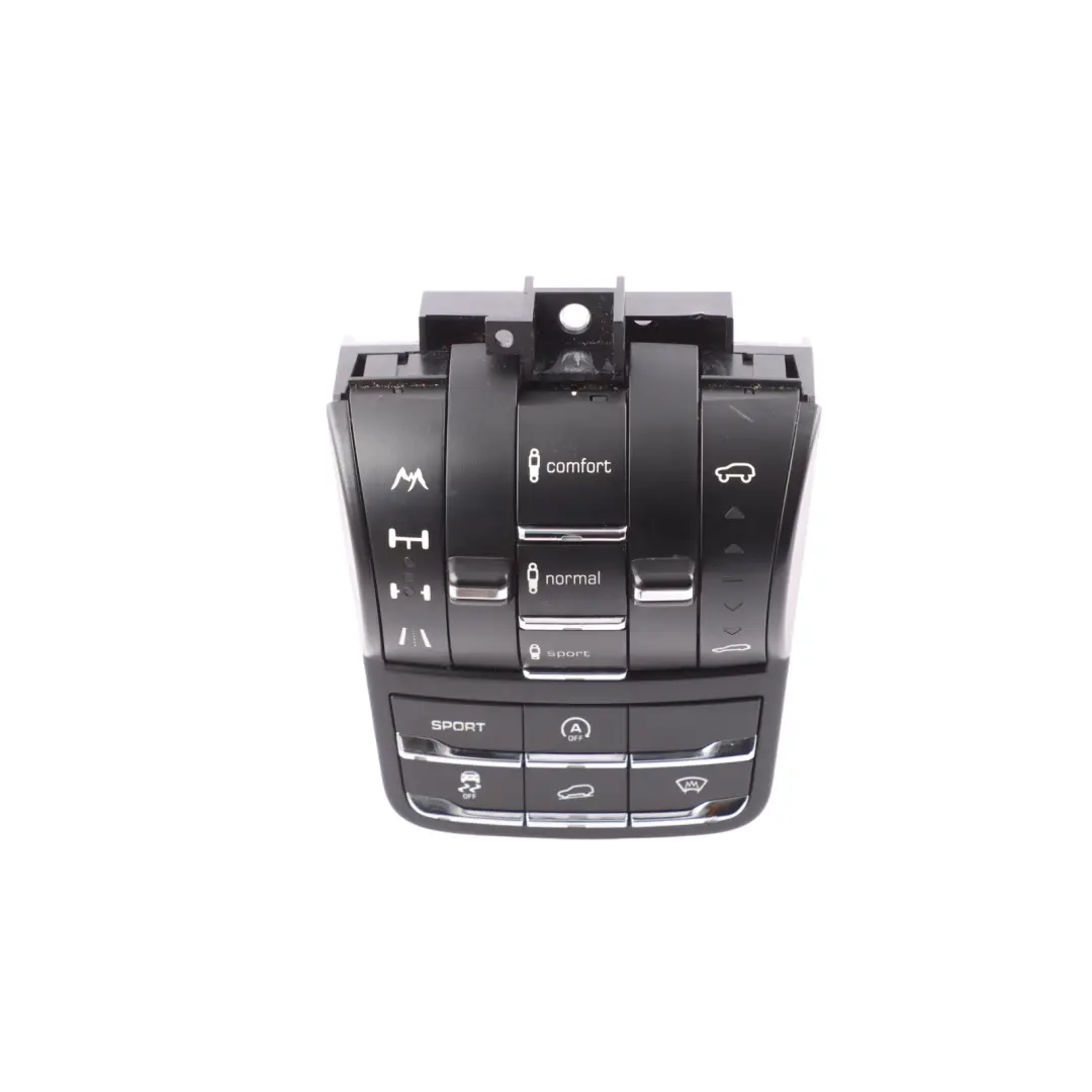 Porsche Cayenne 92A Suspension Switch Centre Console Button Panel - SKU 7P5927127CJ - Part number 7P5927127CJ