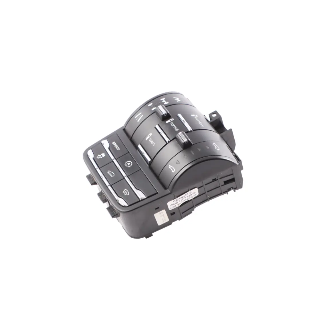 Porsche Cayenne 92A Suspension Switch Centre Console Button Panel - SKU 7P5927127CJ - Part number 7P5927127CJ