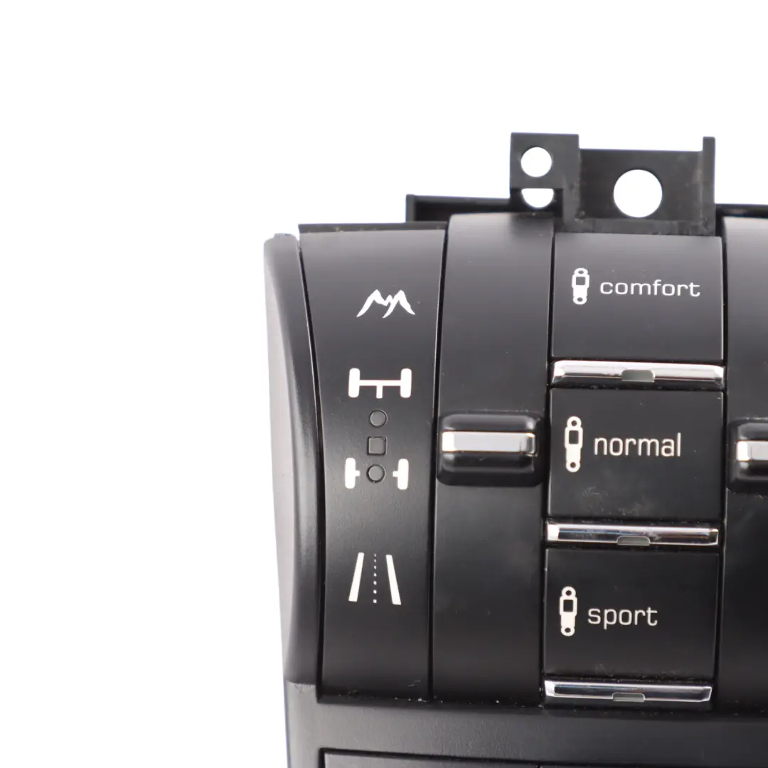 Porsche Cayenne 92A Suspension Switch Centre Console Button Panel - SKU 7P5927127CJ - Part number 7P5927127CJ