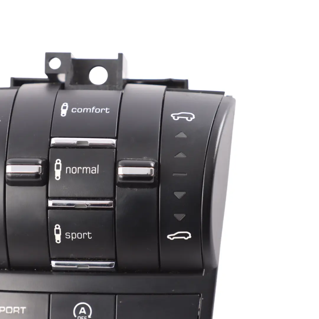 Porsche Cayenne 92A Suspension Switch Centre Console Button Panel - SKU 7P5927127CJ - Part number 7P5927127CJ