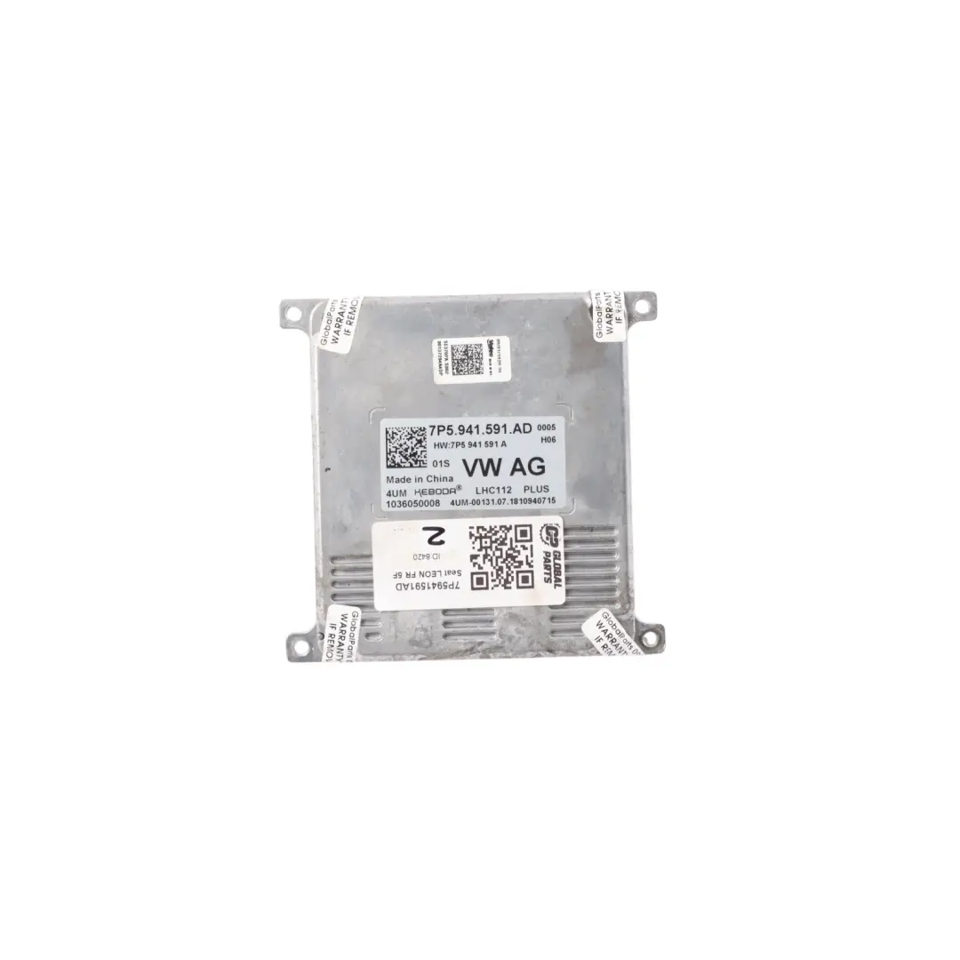 Seat Leon Mk3 Headlight Module Left Right N/O/S Headlamp Ballast - SKU 7P5941591AD - Part number 7P5941591AD