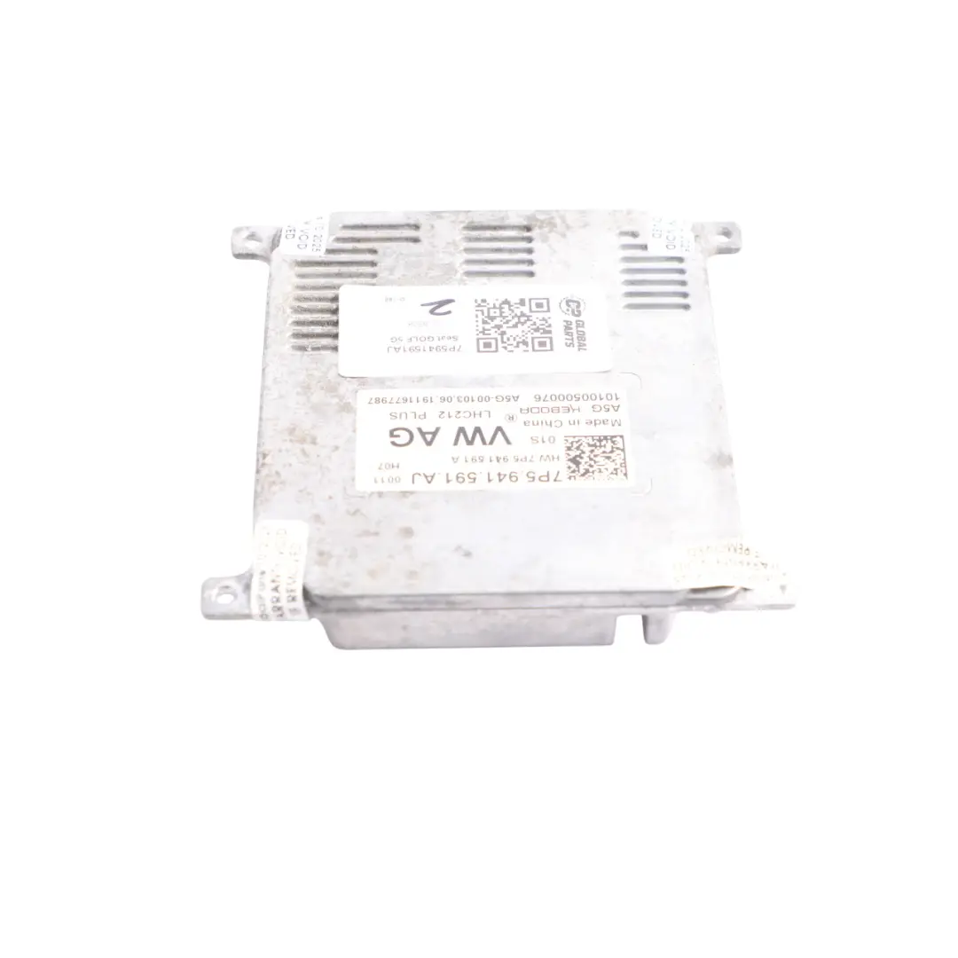 5G Module Ballast Phare Gauche Droit pour Volkswagen Golf Mk7 à propos du numéro de pièce 7P5941591AJ Volkswagen Golf Mk7 5G Module Ballast Phare Gauche Droit - SKU 7P5941591AJ - Numéro de pièce 7P5941591AJ