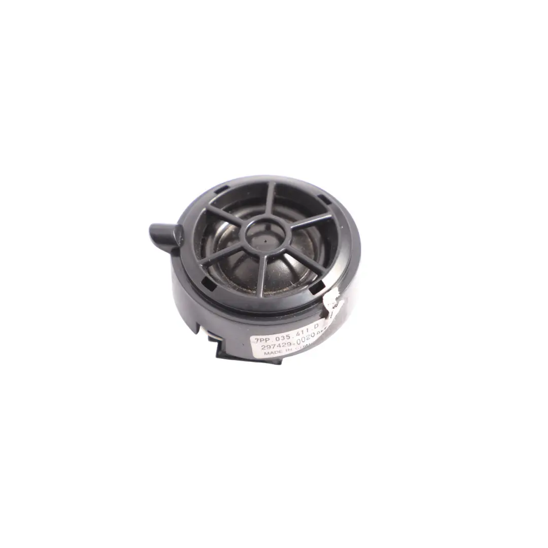 Porsche Cayenne 92A Haut-Parleur D'Aigus Porte Arrière Gauche/Droite - SKU 7PP035411D - Numéro de pièce 7PP035411D