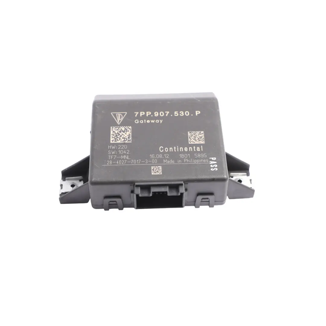 Porsche Cayenne 92A Gateway Control Module Unit - SKU 7PP907530P - Part number 7PP907530P