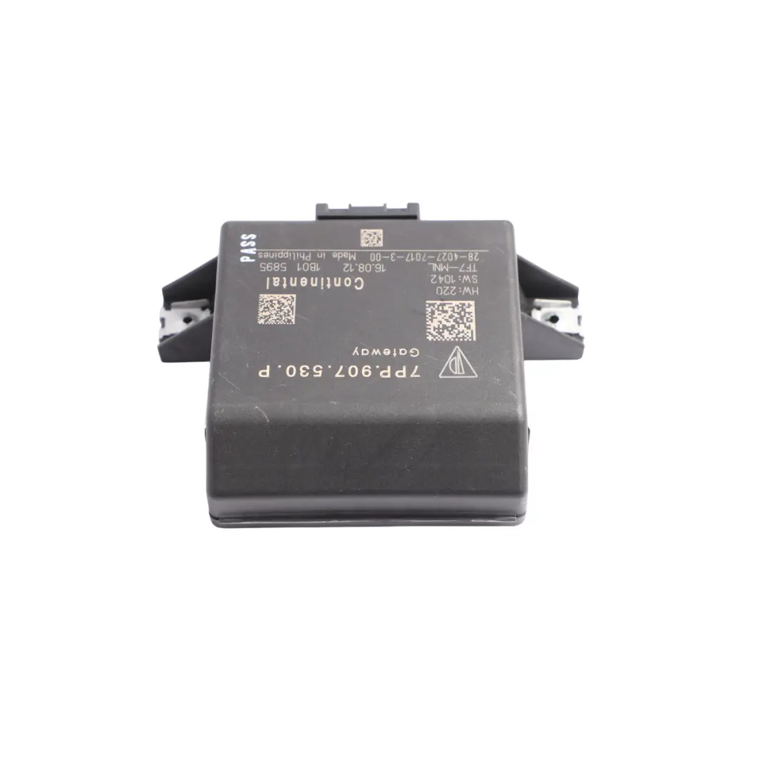 Porsche Cayenne 92A Gateway Control Module Unit - SKU 7PP907530P - Part number 7PP907530P