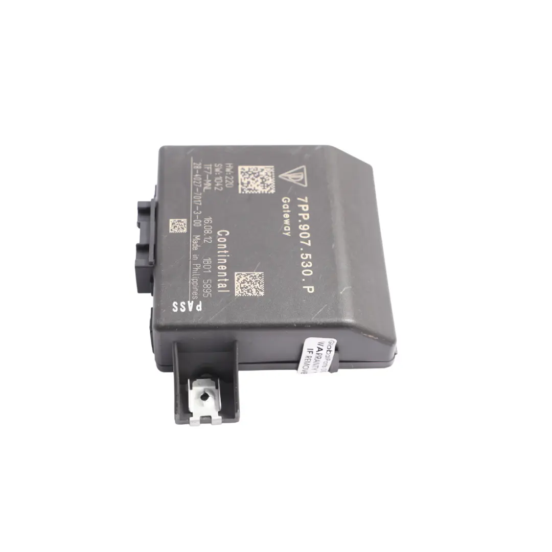 Porsche Cayenne 92A Gateway Control Module Unit - SKU 7PP907530P - Part number 7PP907530P