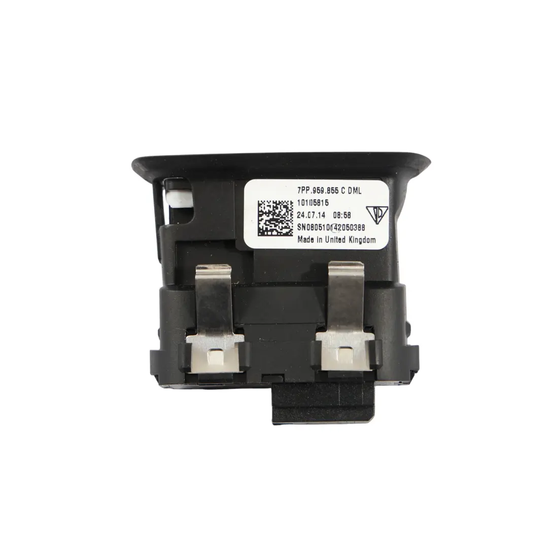 Panel Interruptor Ventana Trasera Derecha Lado para Porsche Cayenne 92A con número de pieza 7PP959855C Porsche Cayenne 92A Panel Interruptor Ventana Trasera Derecha Lado - SKU 7PP959855C - Número de pieza 7PP959855C