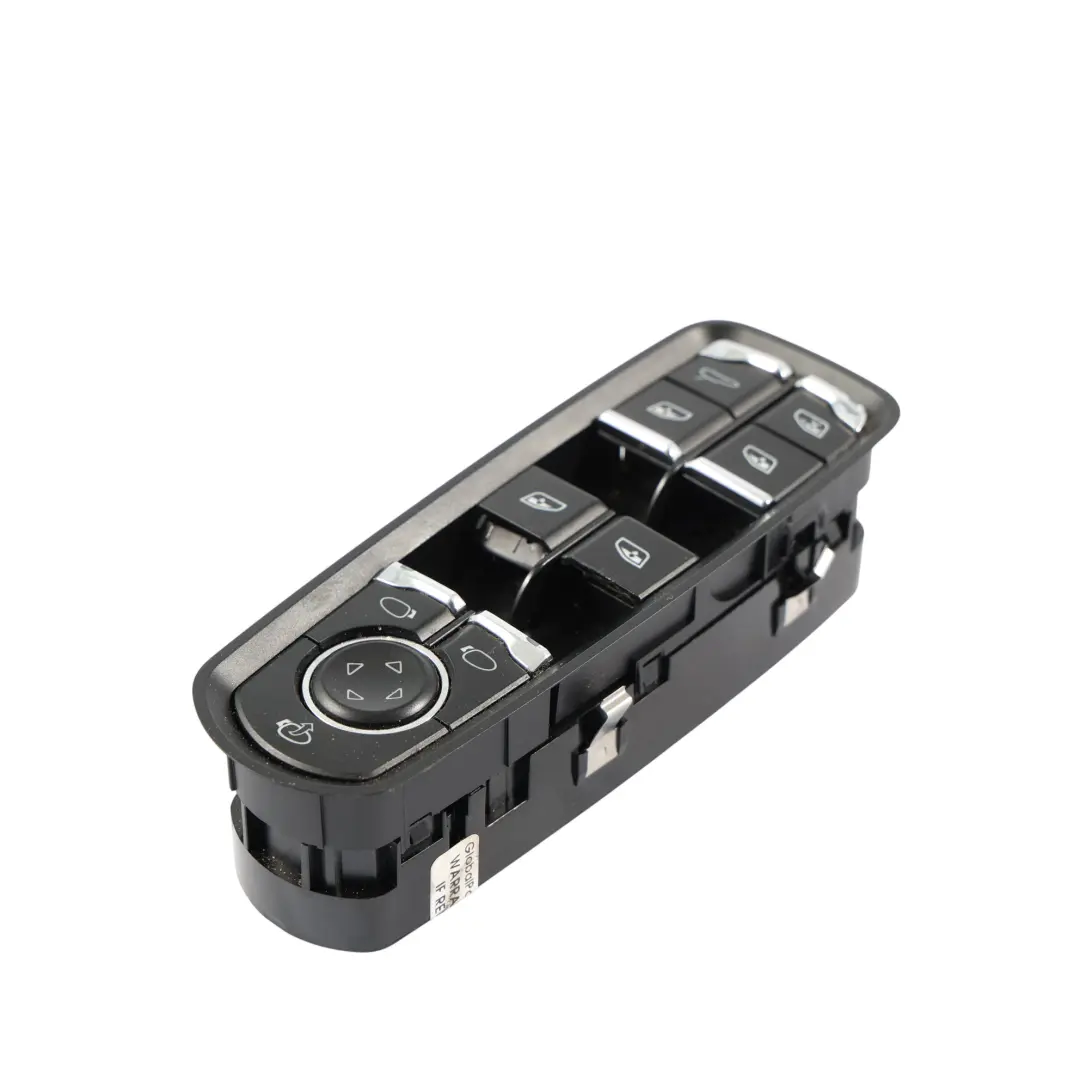 Interruptor Elevalunas Regulador Lado Conductor para Porsche Cayenne 92A con número de pieza 7PP959858R Porsche Cayenne 92A Interruptor Elevalunas Regulador Lado Conductor - SKU 7PP959858R - Número de pieza 7PP959858R