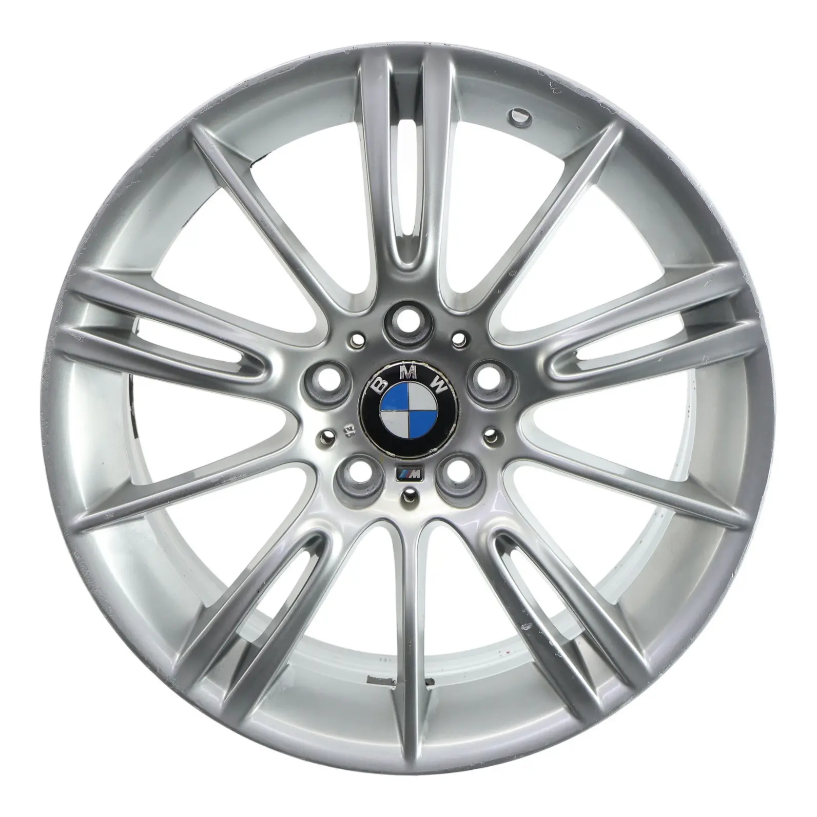 BMW E90 E91 E92 E93 Silver Front Alloy Wheel Rim 18" 8J ET:34 M Spider Spoke 193