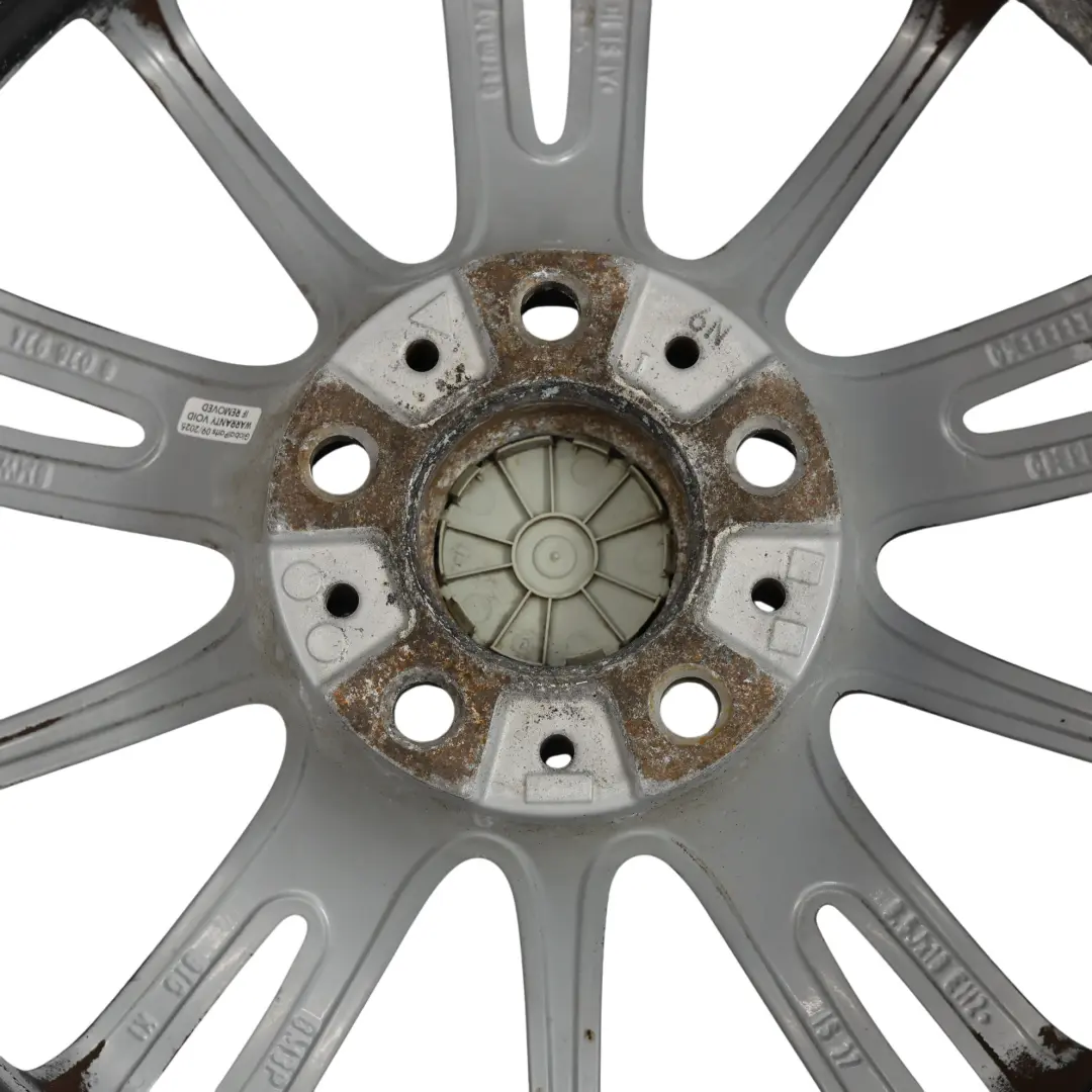 BMW E90 Szara Felga Aluminiowa 18" M Spider Spoke 193 8,5J ET:37 - SKU 8036934-11 - Numer Części 8036934