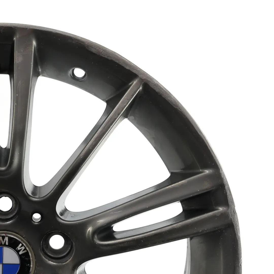 BMW E90 Szara Felga Aluminiowa 18" M Spider Spoke 193 8,5J ET:37 - SKU 8036934-11 - Numer Części 8036934