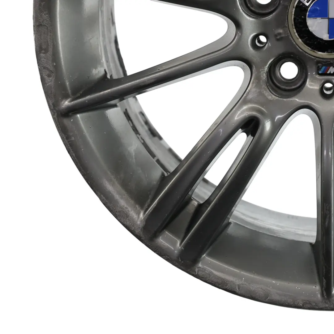 BMW E90 Szara Felga Aluminiowa 18" M Spider Spoke 193 8,5J ET:37 - SKU 8036934-11 - Numer Części 8036934