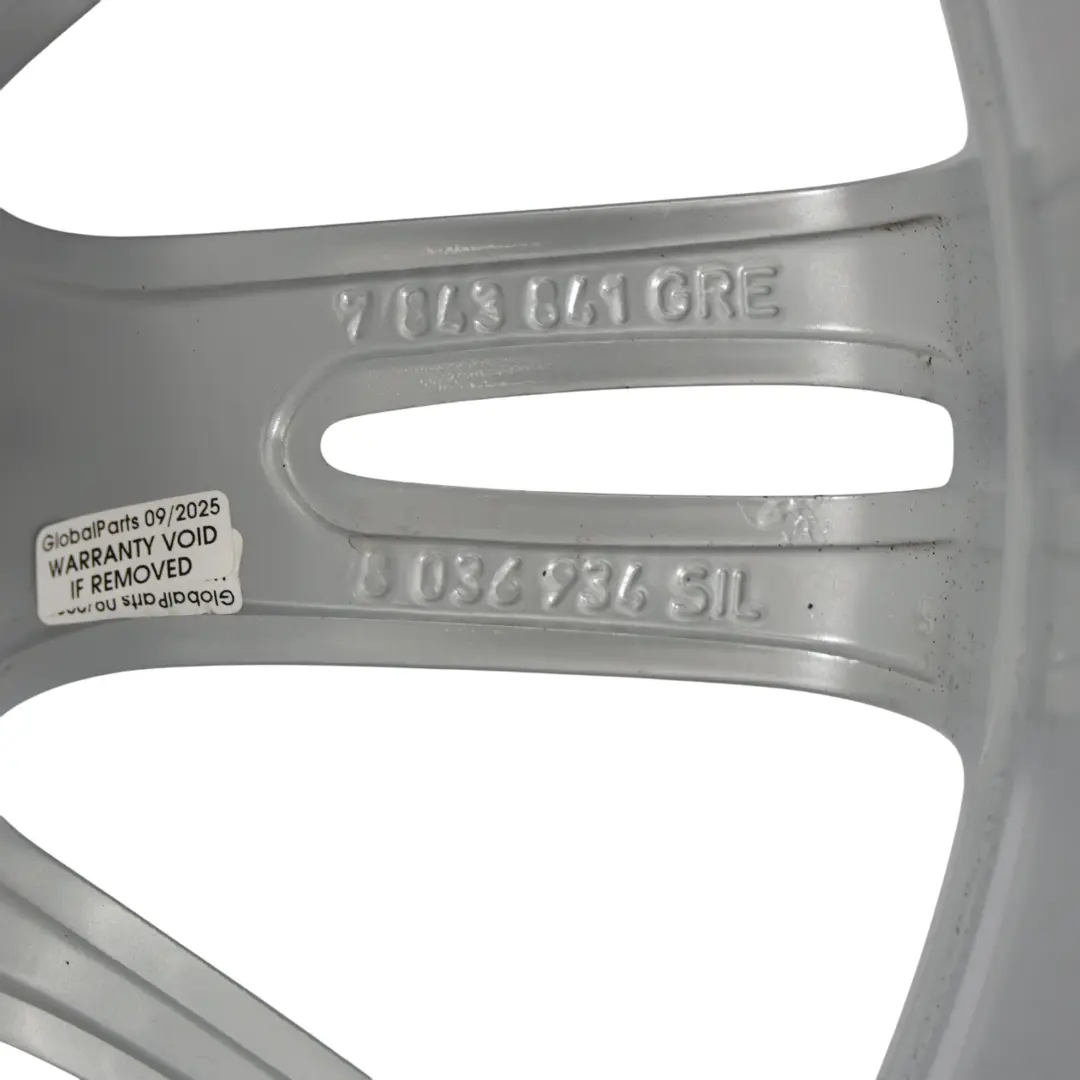 Alloy Wheel BMW E90 E91 E92 Rim 18" 8,5J ET:37 M Spider Spoke 193 to Rear with Part number 8036934 Rear Alloy Wheel BMW E90 E91 E92 Rim 18" 8,5J ET:37 M Spider Spoke 193 - SKU 8036934-6 - Part number 8036934