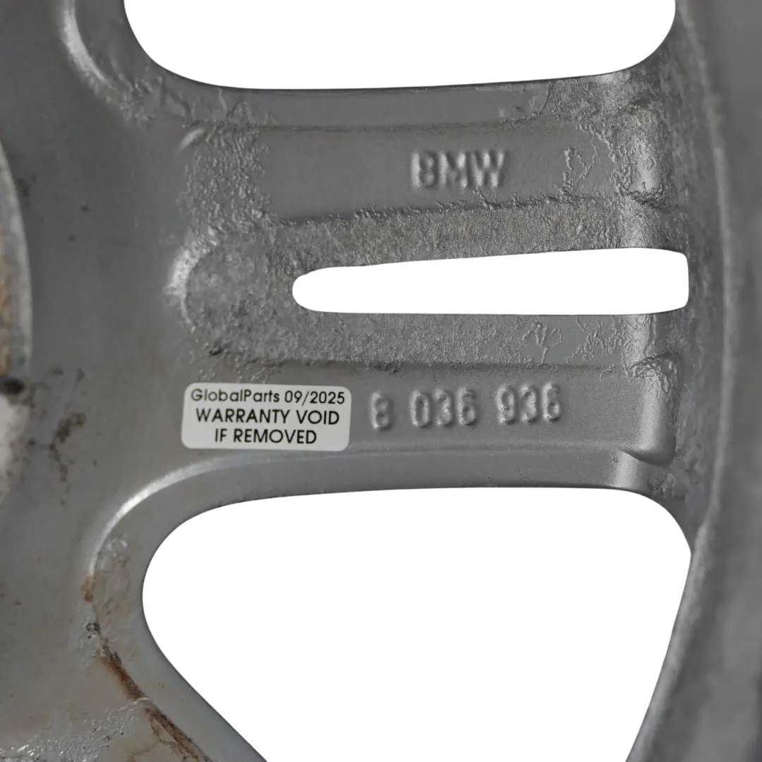 Rim Rear Alloy M Double Spoke 194 17" 8,5J ET:37 to BMW E90 E91 E92 E93 Wheel with Part number 8036936 BMW E90 E91 E92 E93 Wheel Rim Rear Alloy M Double Spoke 194 17" 8,5J ET:37 - SKU 8036936-1 - Part number 8036936