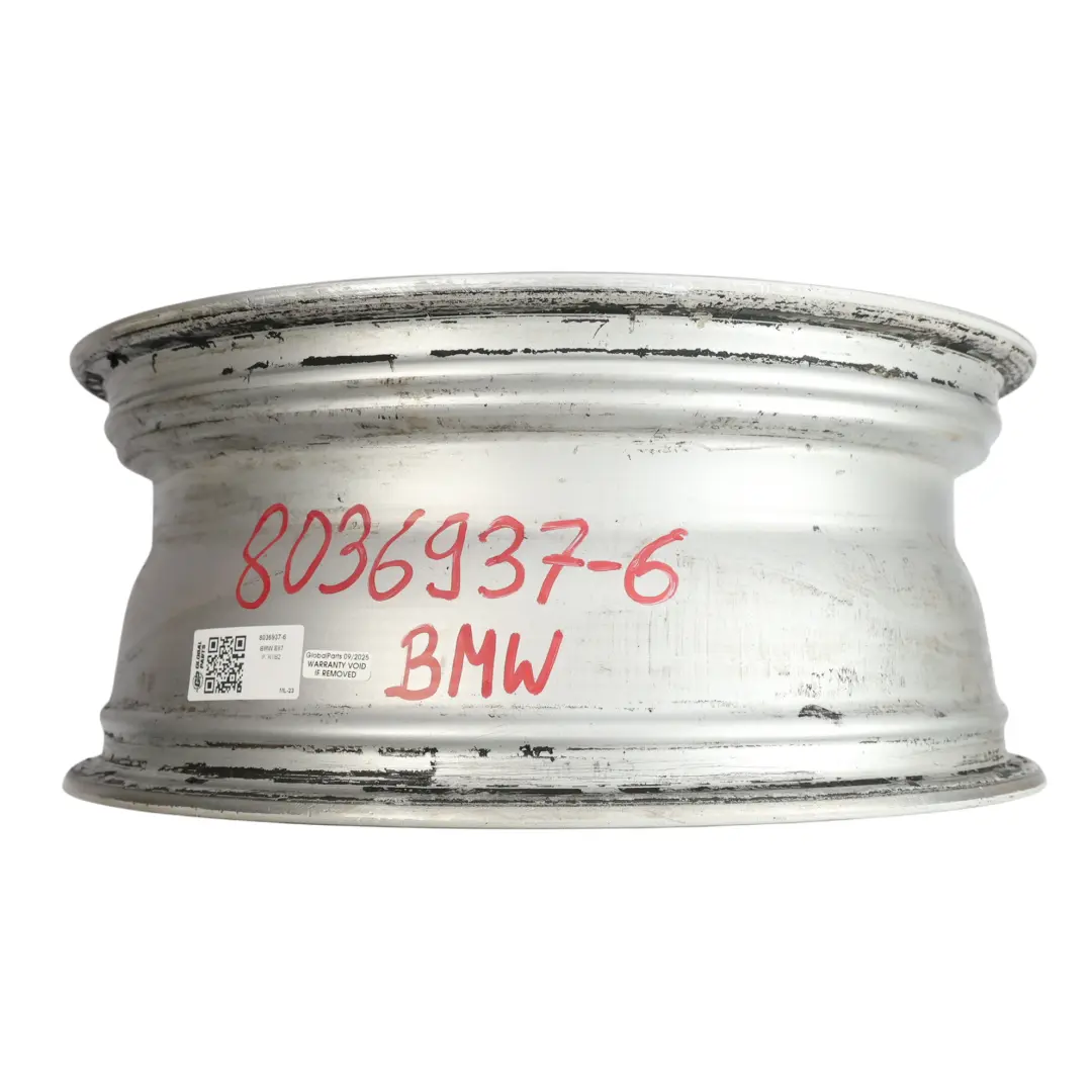 BMW E81 E87 Felga Aluminiowa Srebrna 17" 7J ET:47 - SKU 8036937-6 - Numer Części 8036937
