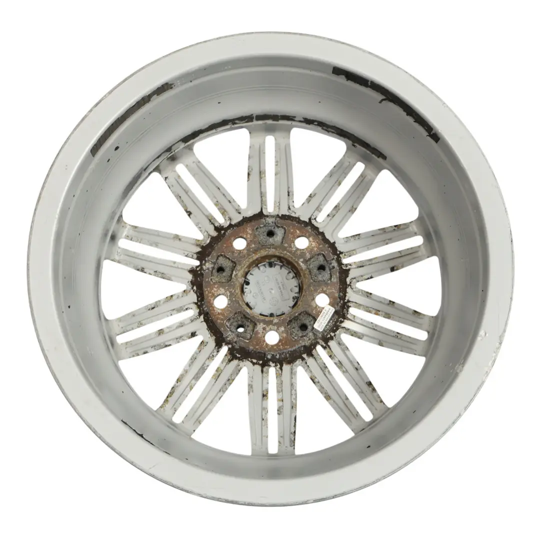 BMW E81 E82 E87 E88 Argent Jantes Alu Alliage 17 " 7J Et:47 M Rayons Doubles - SKU 8036937-6 - Numéro de pièce 8036937