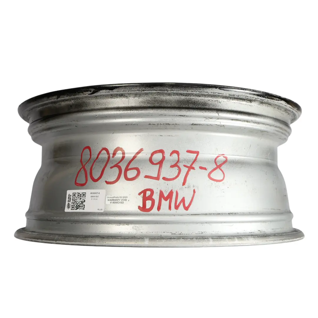Leicht metall felge 17" 7J ET:47 M Doppelspeiche - 207 für BMW E81 E82 E87 E88 mit Teilenummer 8036937 BMW E81 E82 E87 E88 Leicht metall felge 17" 7J ET:47 M Doppelspeiche - 207 - SKU 8036937-8 - Teilenummer 8036937