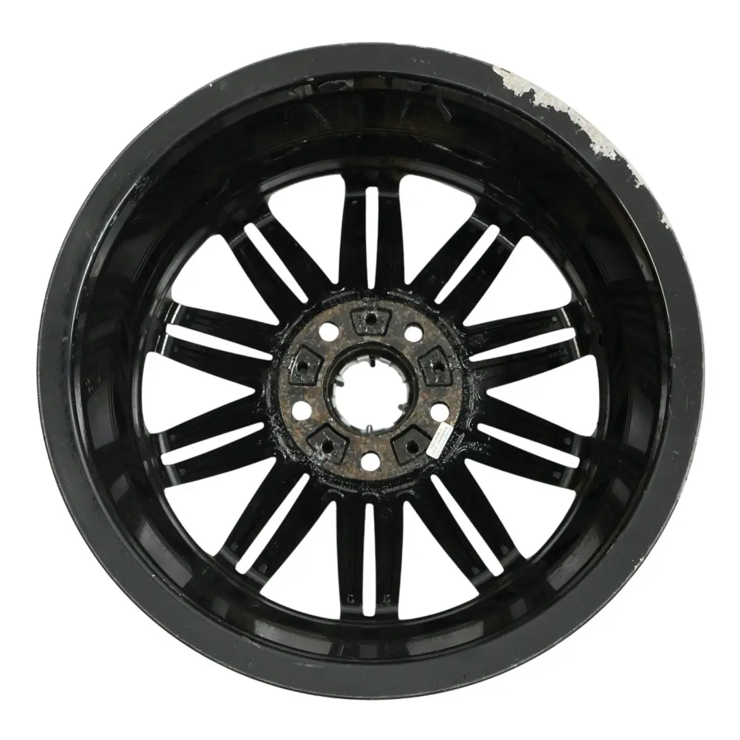 BMW E81 E82 E87 E88 Rear Black Wheel Alloy Rim 17" 7,5J ET:47 M Double Spoke 207 - SKU 8036938-10 - Part number 8036938