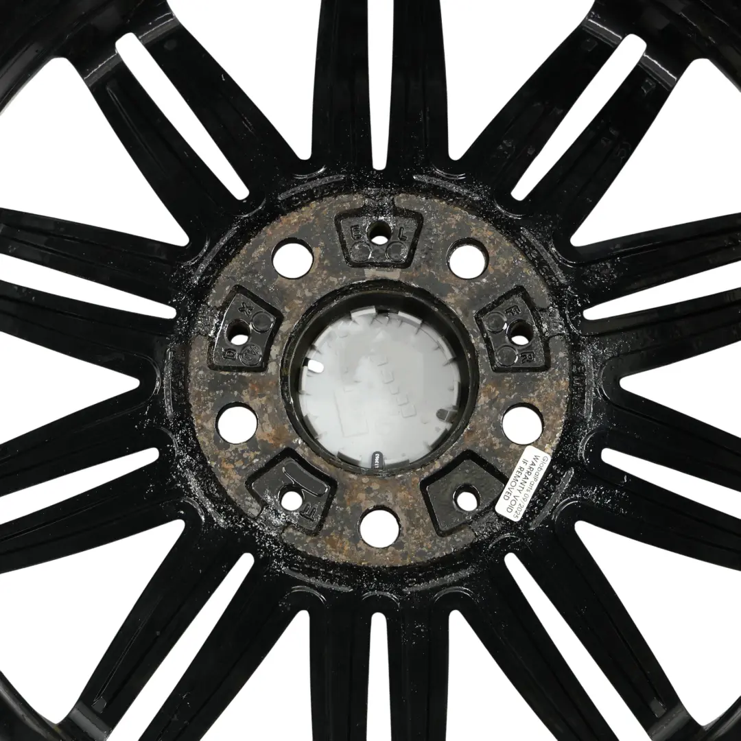 BMW E81 E82 E87 E88 Rear Black Wheel Alloy Rim 17" 7,5J ET:47 M Double Spoke 207 - SKU 8036938-10 - Part number 8036938